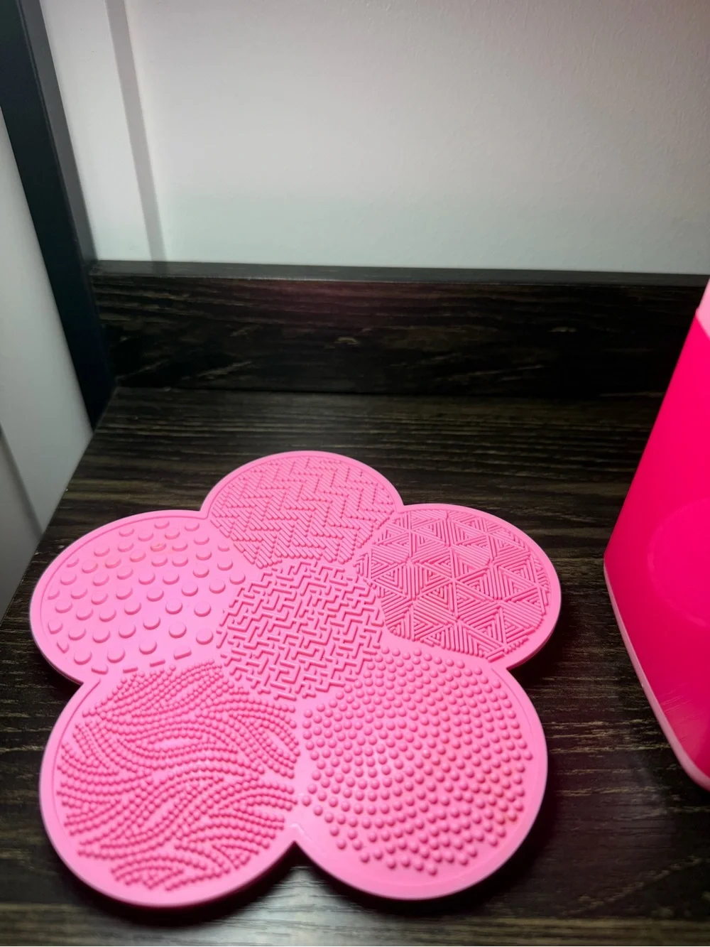 Pink Mini Makeup Washing Machine + Cleanser Set
